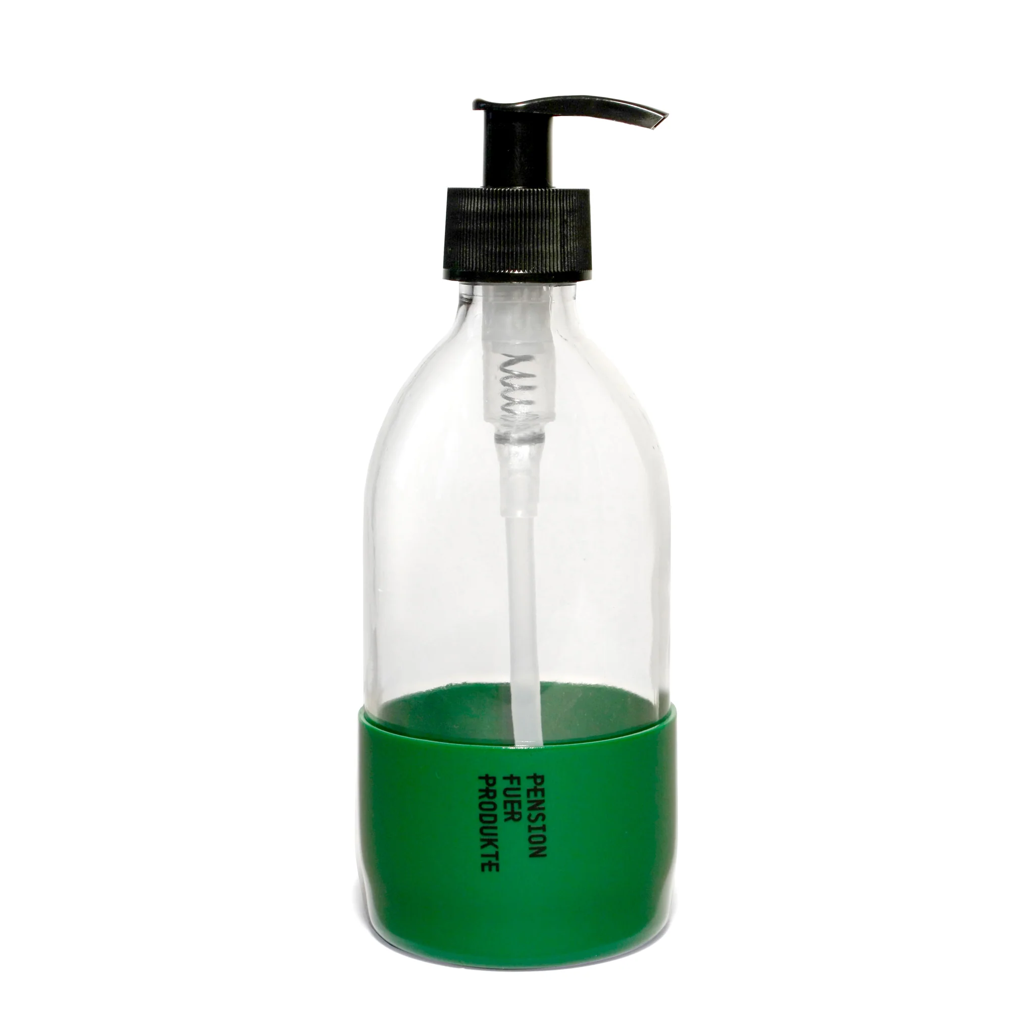 Base Clear Glass Soap Dispenser - Image 8