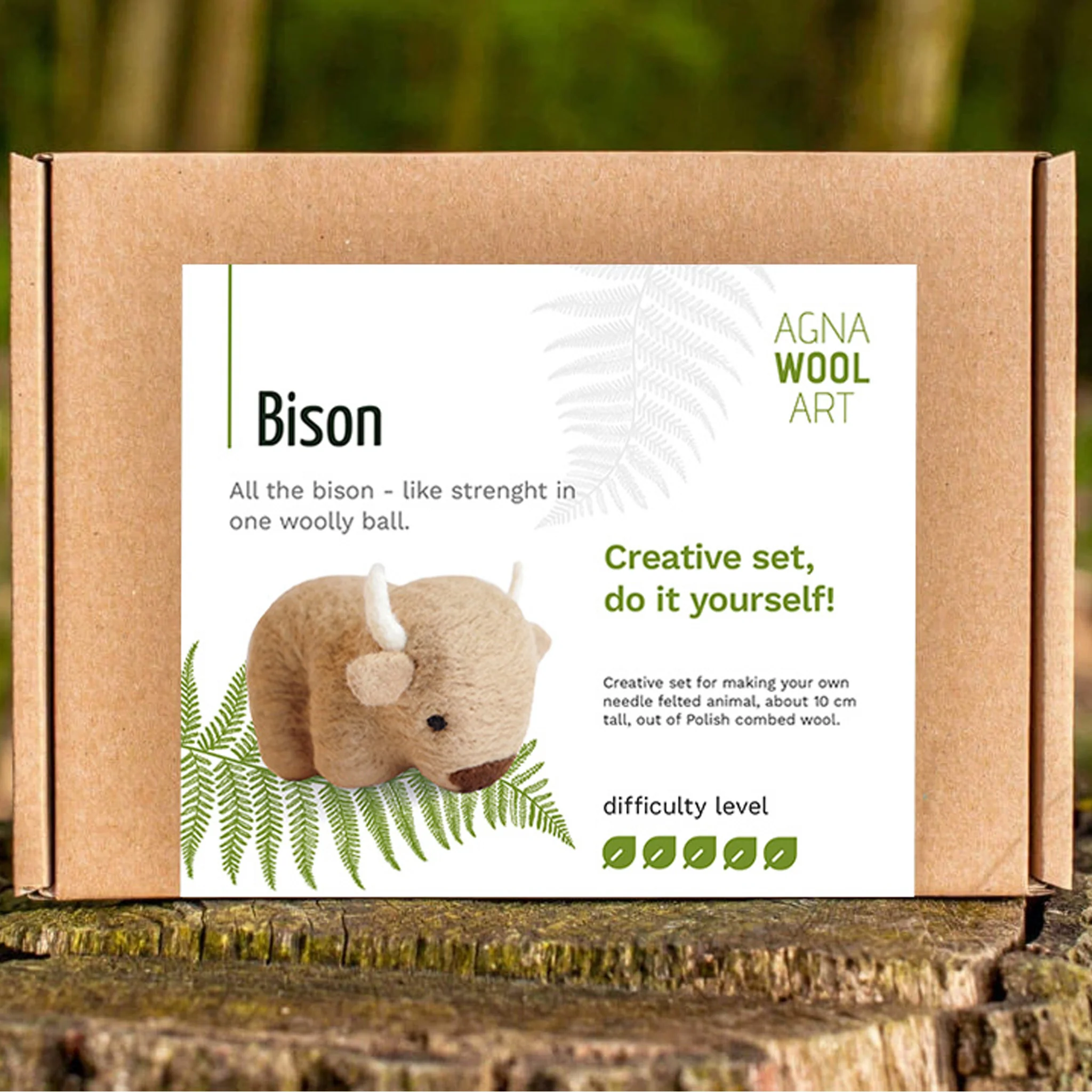 Bison Felting Kit - Image 2