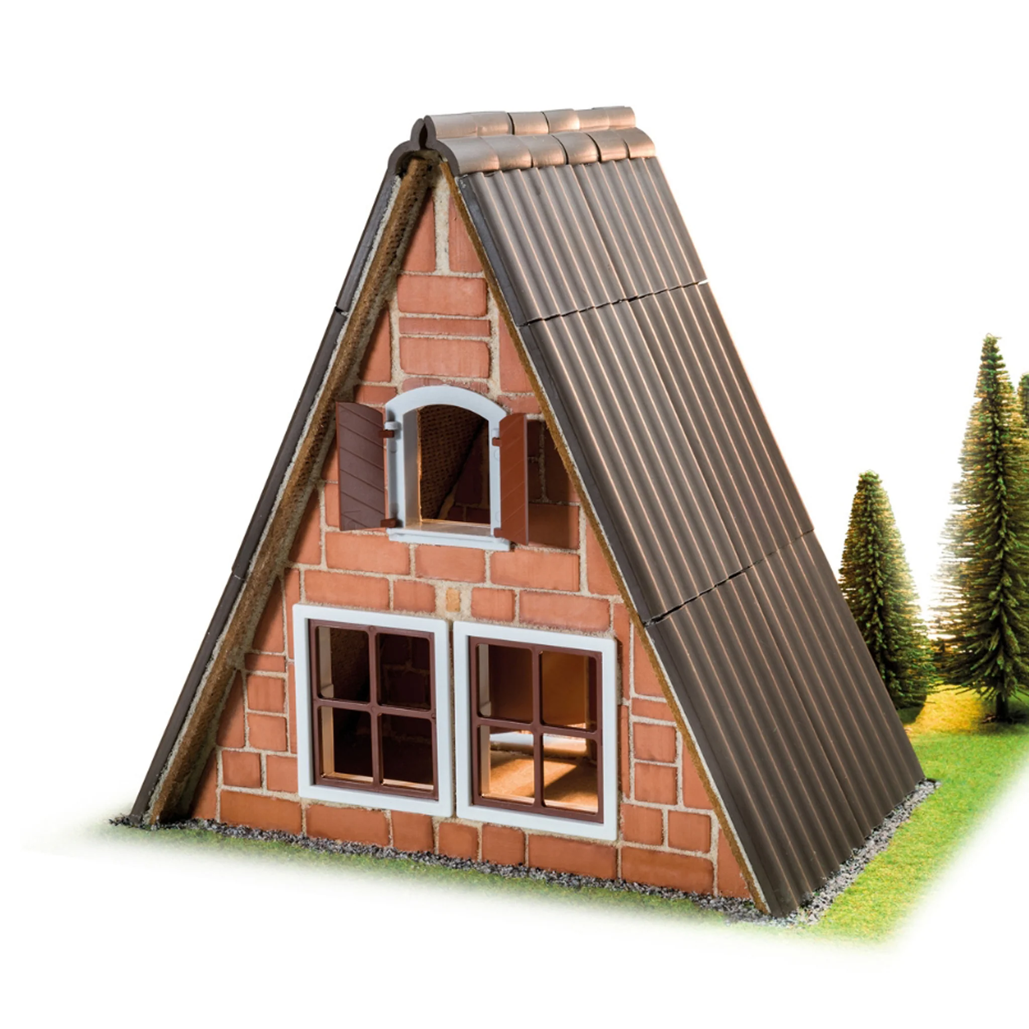 Finn Hut Mini Bricks Building Set - Image 3