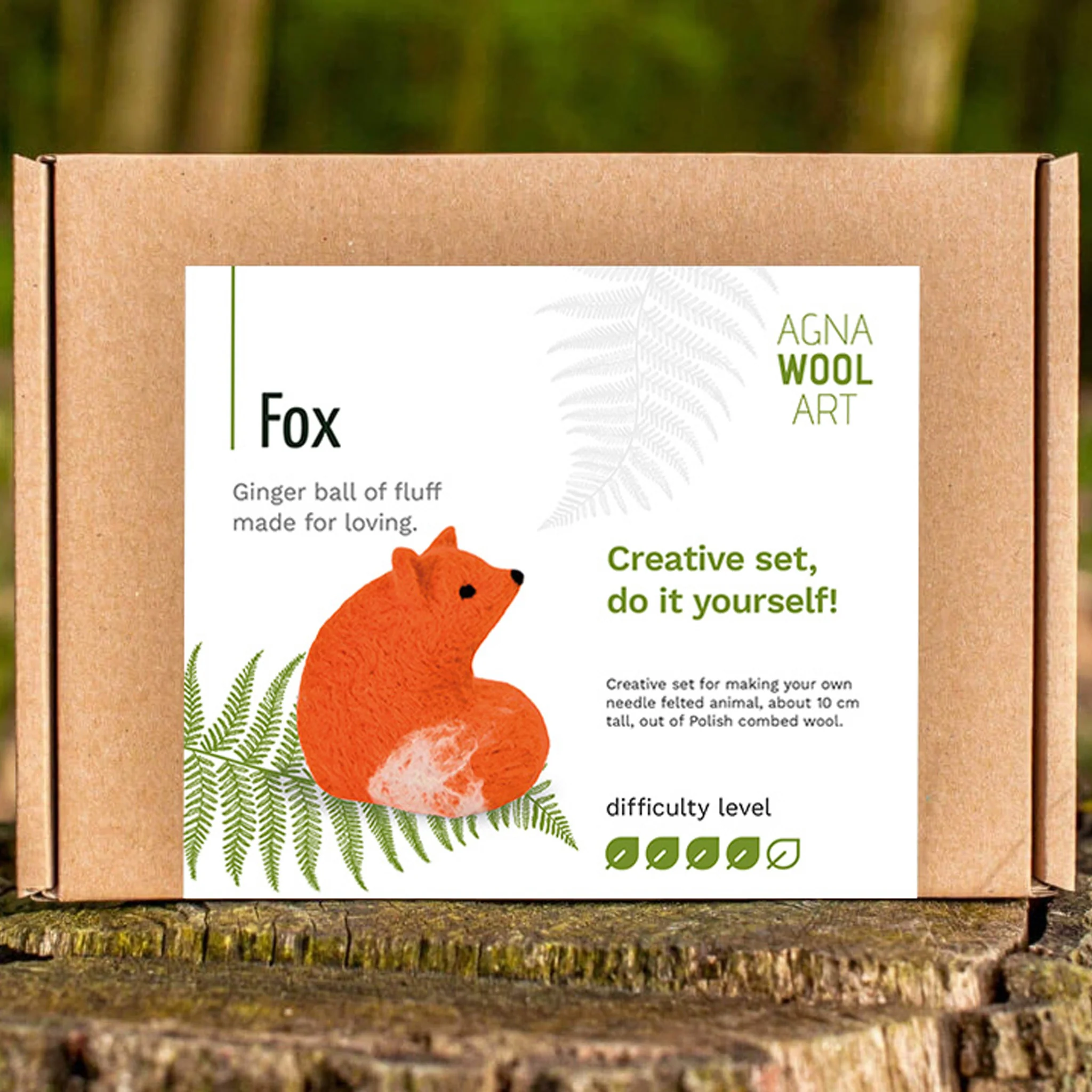 Fox Felting Kit - Image 2