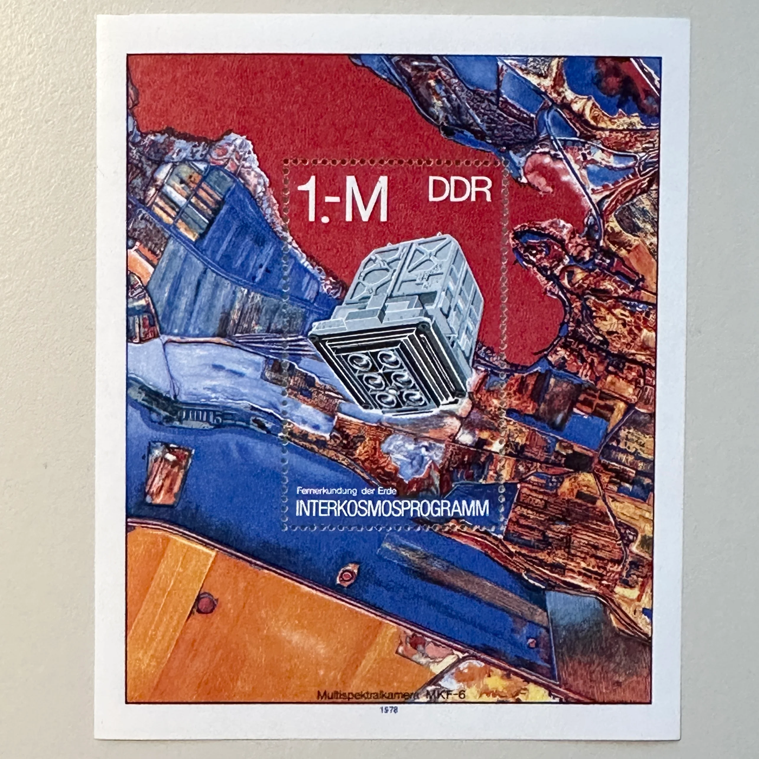 Vintage Mini Stamp Blocks: SPACE RACE - Image 5
