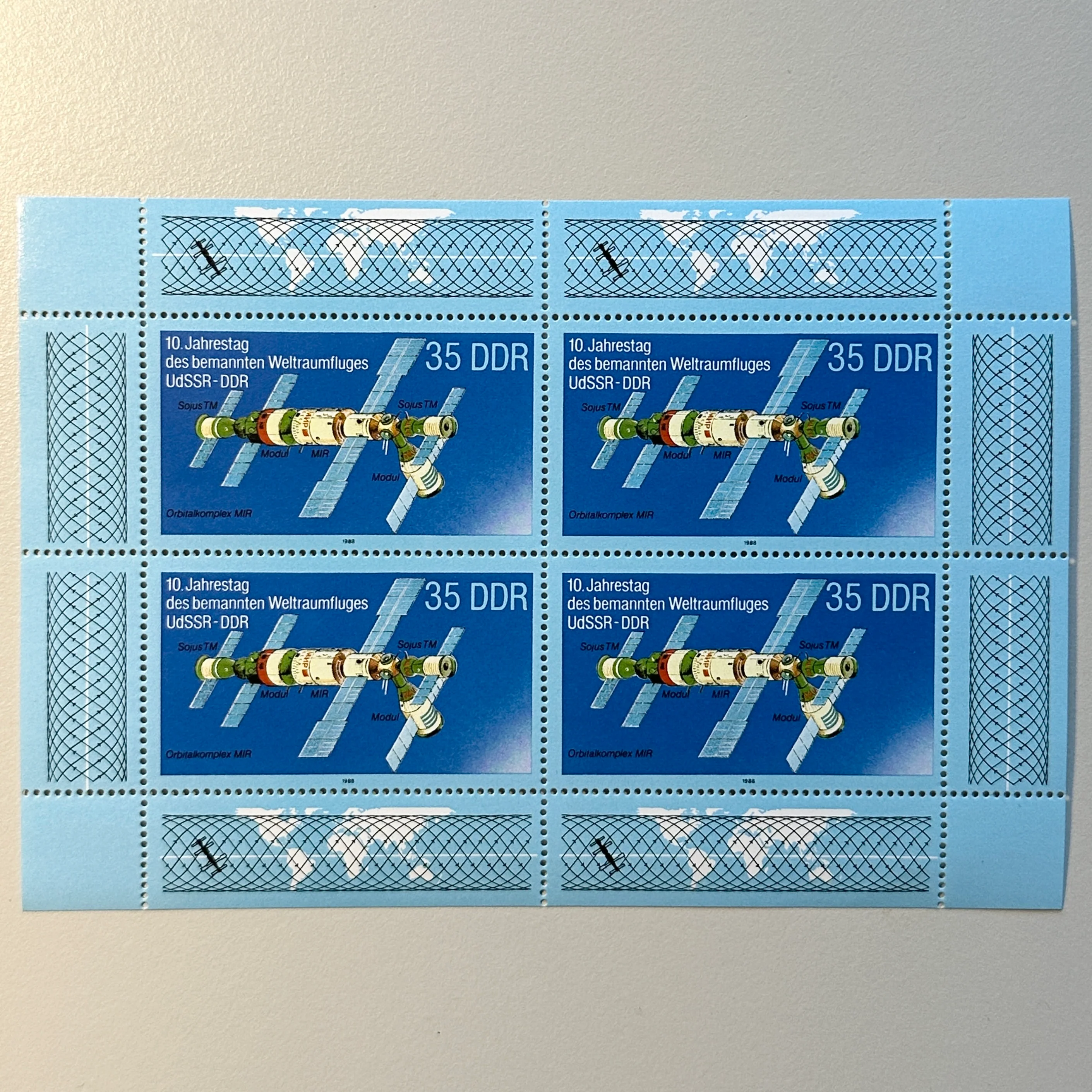 Vintage Mini Stamp Blocks: SPACE RACE - Image 8