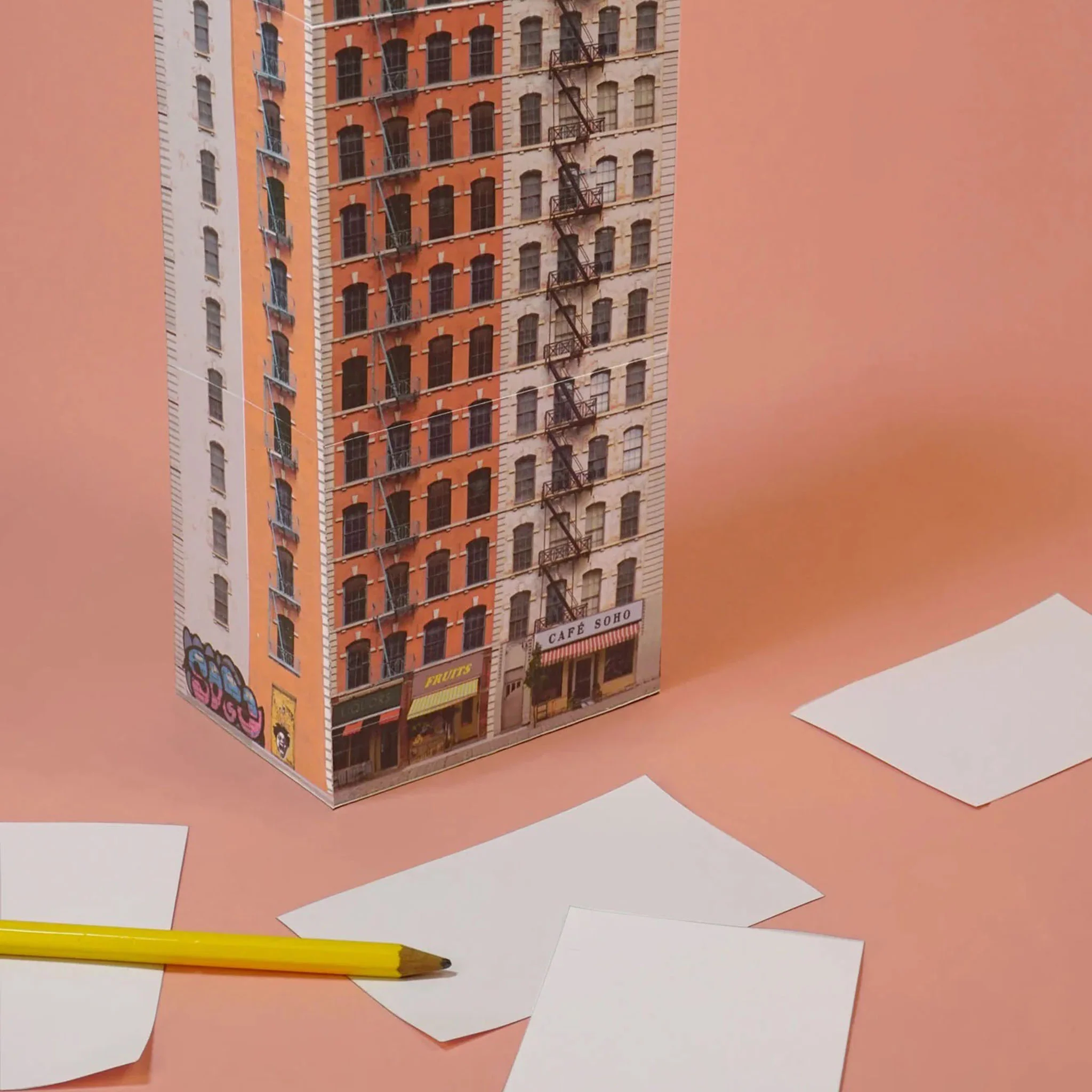 Paperscraper® Soho Townhouse Memo Block - Image 3