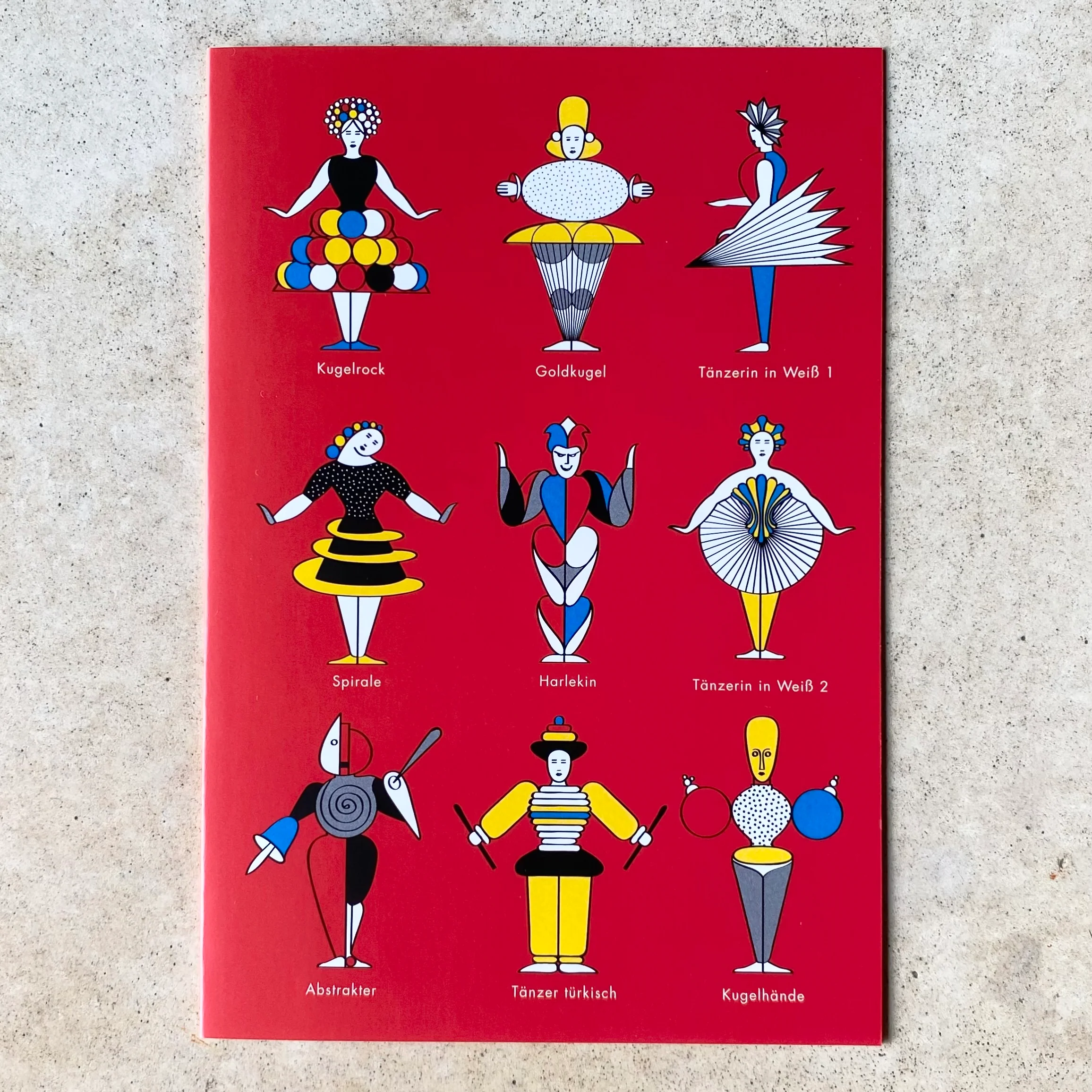 50% OFF Bauhaus Triadisches Ballett Greeting Cards - Image 7