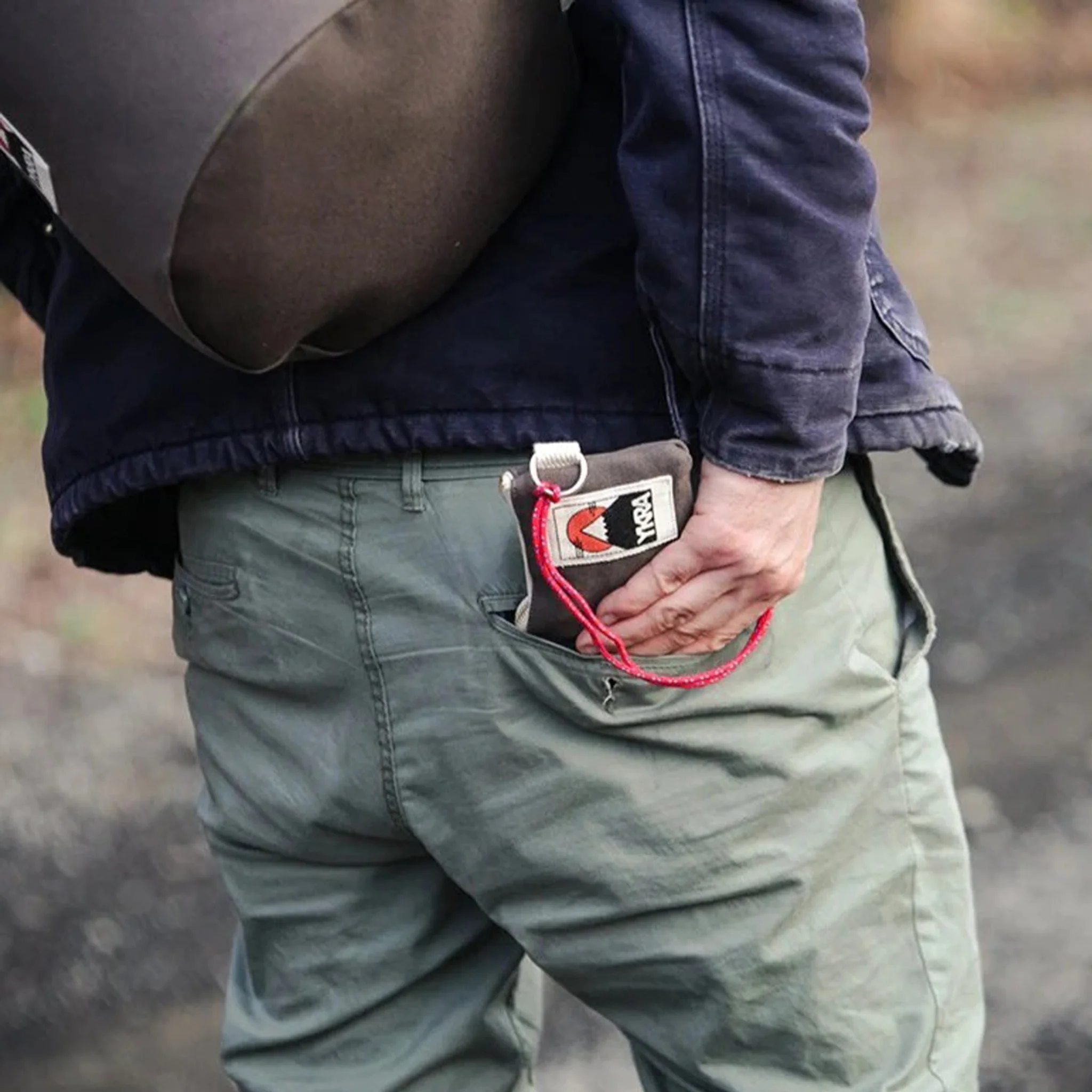 YKRA Mini Wallet Khaki - Image 2